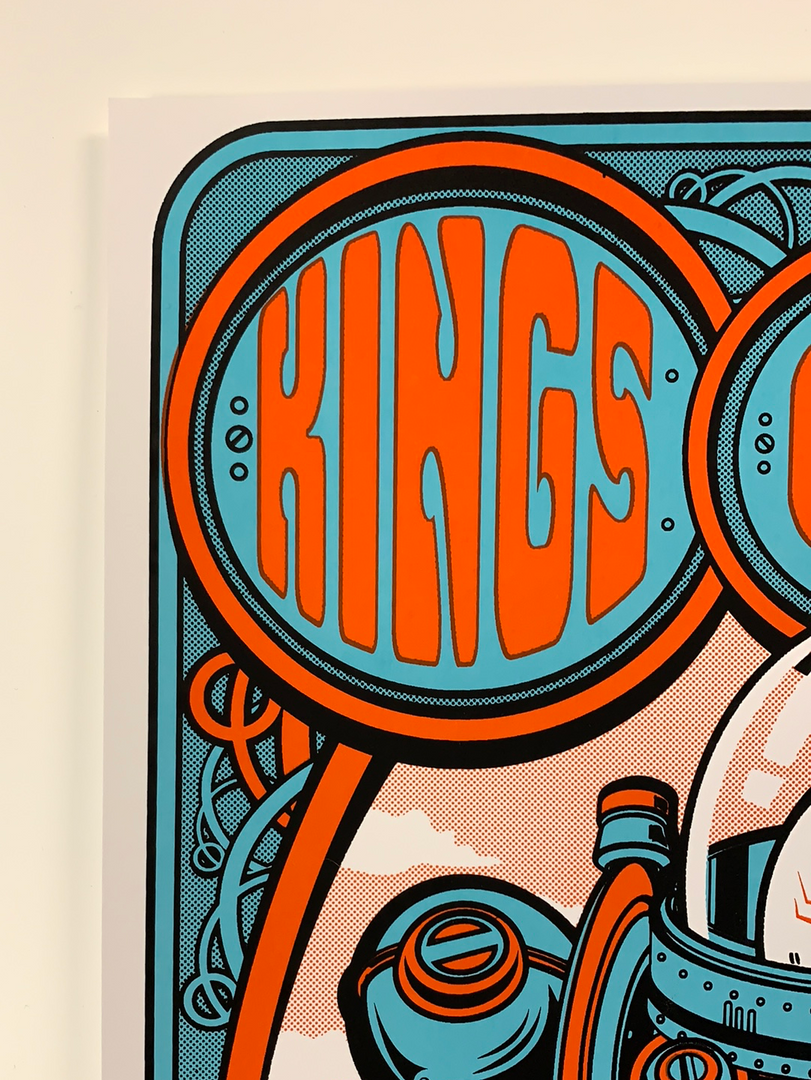 Kings Of Leon - 2017 Jesse Philips Poster Edmonton, AB Rogers Place 5 Kings Of Leon - 2017 Jesse Philips Poster Edmonton, AB Rogers Place