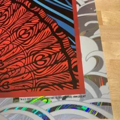 Grateful Dead - 2020 Todd Slater Poster Lava Foil Edition #1/150 13 Grateful Dead - 2020 Todd Slater Poster Lava Foil Edition #1/150