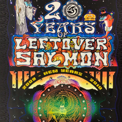 Colorado Leftover Salmon - 2009 - 2010 Rizzi Poster, CO 20th Anniversary