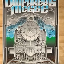 Umphrey's McGee - 2015 John Warner Poster Band Signed Chattanooga, TN