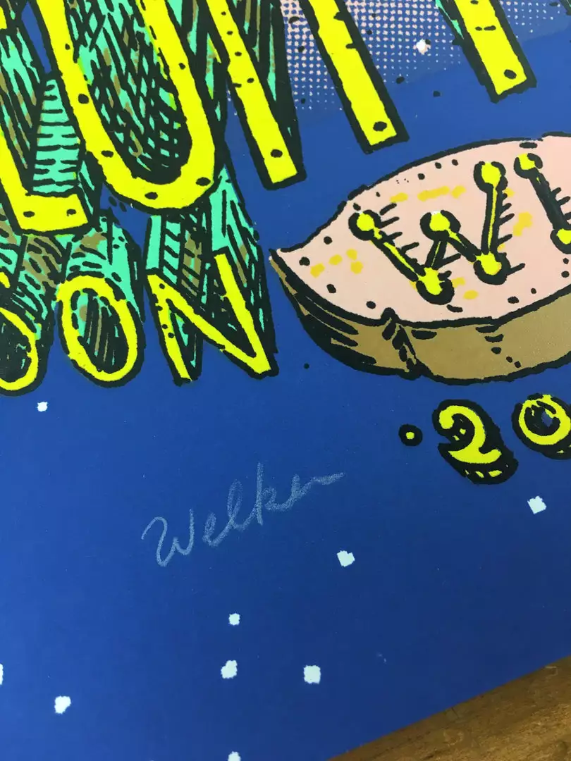 Umphrey's McGee - 2013 David Welker Poster Madison, WI Orpheum Theatre Gig Posters 11 Umphrey's McGee - 2013 David Welker Poster Madison, WI Orpheum Theatre Gig Posters