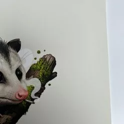 Virginia Opossum - 2018 Mike Mitchell Poster Art Print Variant 11 Virginia Opossum - 2018 Mike Mitchell Poster Art Print Variant