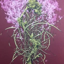 Neurosis - 2007 Aaron Horkey Poster Fall Tour 06 Burlesque Purple Variant