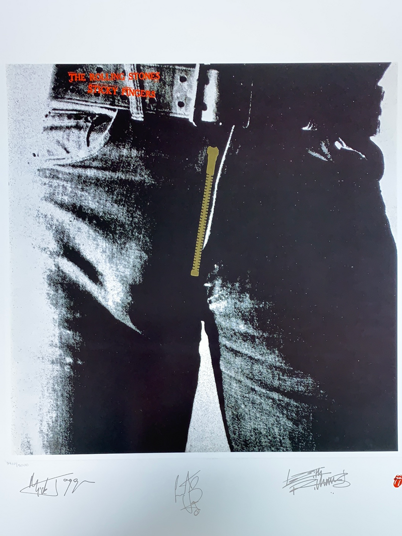 Sold Out Posters Gig Posters Rolling Stones - 1994 Official Poster Vintage Sticky Fingers X/5000 3 Sold Out Posters Gig Posters Rolling Stones - 1994 Official Poster Vintage Sticky Fingers X/5000