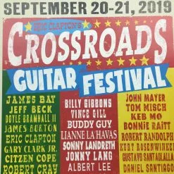 Sold Out Posters Crossroads Guitar Festival - 2019 Poster Dallas, TX American Airlines Center