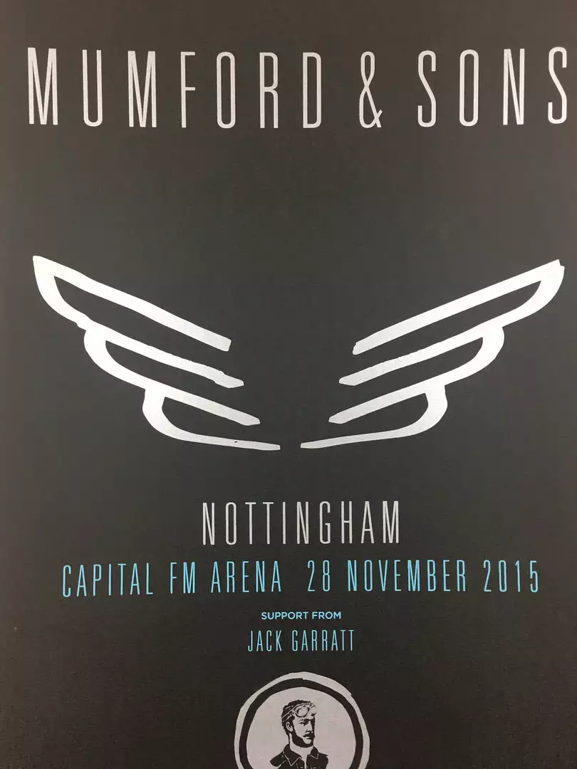 Sold Out Posters Mumford & Sons - 2015 Poster Nottingham, England, UK Capital FM Arena 3 Sold Out Posters Mumford & Sons - 2015 Poster Nottingham, England, UK Capital FM Arena