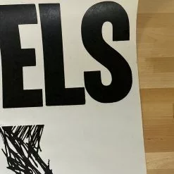 Sold Out Posters Gig Posters Bob Dylan - 1983 Promo Poster Original Vintage Infidels