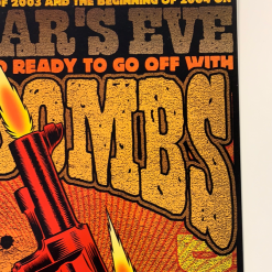 The Dirtbombs - 2003 Chuck Sperry Poster Detroit, MI Magic Stick