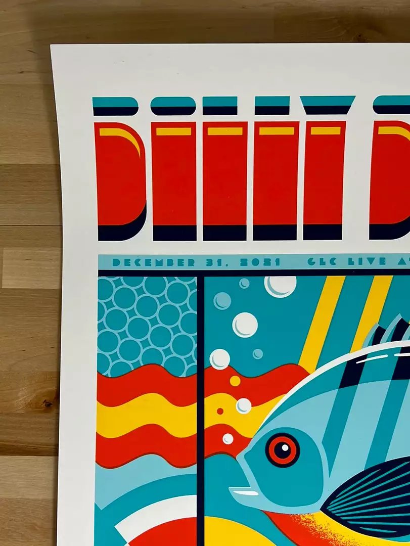 Billy Strings - 2021 Mike Tallman Poster Grand Rapids, MI 12/31 1st Gig Posters 5 Billy Strings - 2021 Mike Tallman Poster Grand Rapids, MI 12/31 1st Gig Posters