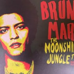 Sold Out Posters Bruno Mars - 2013 Moonshine Jungle Tour Poster (damaged) San Deigo CA