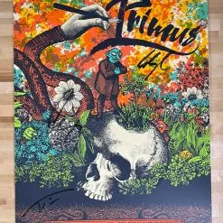 Primus - 2018 Status Serigraph Poster Red Rocks, Morrison, CO Autographed