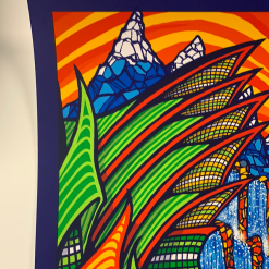 Pearl Jam - 2020 Brad Klausen Poster Nashville, TN S/N Ed Bridgestone Arena Gig Posters