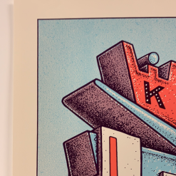 Kings Of Leon - 2017 Tyler Skaggs Poster Cincinnati, OH Riverbend 10 Kings Of Leon - 2017 Tyler Skaggs Poster Cincinnati, OH Riverbend