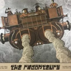 The Raconteurs - 2006 Rob Jones Poster Chicago, IL Riviera Theatre 12/31