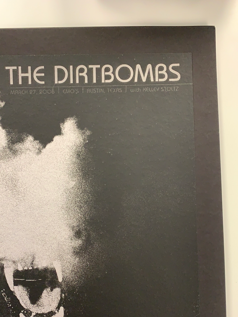 The Dirtbombs - 2008 Rob Jones Poster Austin, TX Emos Gig Posters 6 The Dirtbombs - 2008 Rob Jones Poster Austin, TX Emos Gig Posters