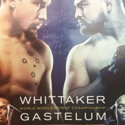 Sold Out Posters UFC 234 2019 Poster Whittaker Vs Gastelum & Adesanya Vs Silva