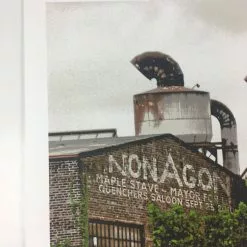 Nonagon - 2010 Dan MacAdam Of Crosshair Poster Chicago, IL Quenchers Saloon