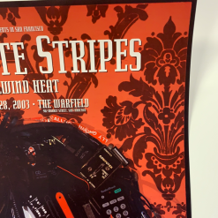 Gig Posters The White Stripes - 2003 4/28 Poster Jason Mecier Warfield Theatre San Fran 1st 11 Gig Posters The White Stripes - 2003 4/28 Poster Jason Mecier Warfield Theatre San Fran 1st