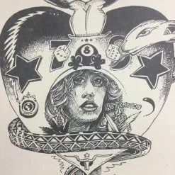 Uranium Savage - 1975 Kerry Awn Poster Austin, TX Soap Creek Saloon Gig Posters 10 Uranium Savage - 1975 Kerry Awn Poster Austin, TX Soap Creek Saloon Gig Posters