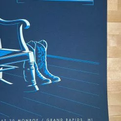 Gig Posters Billy Strings - 2021 Mike Tallman Poster Grand Rapids, MI 12/30 1st