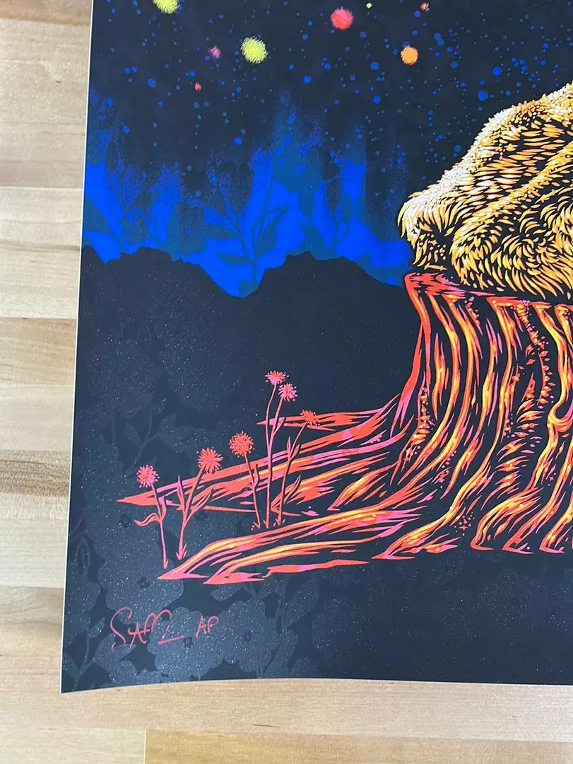 Colorado Norah Jones - 2019 Todd Slater Poster Red Rocks Morrison, CO AP 8 Colorado Norah Jones - 2019 Todd Slater Poster Red Rocks Morrison, CO AP