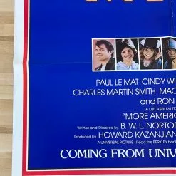 Sold Out Posters More American Graffiti - 1979 Original One Sheet Poster Movie Cinema Ron Howard Movie/TV Posters 13 Sold Out Posters More American Graffiti - 1979 Original One Sheet Poster Movie Cinema Ron Howard Movie/TV Posters