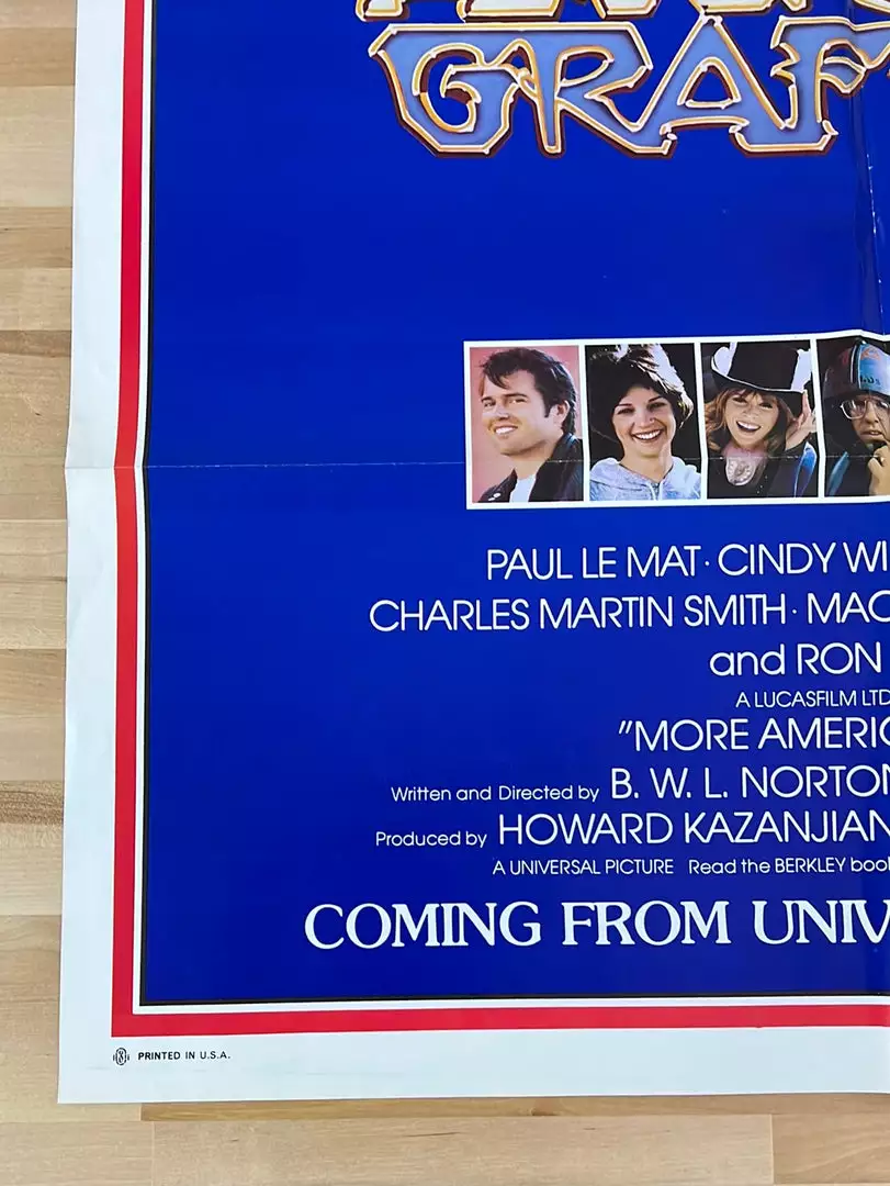 Sold Out Posters More American Graffiti - 1979 Original One Sheet Poster Movie Cinema Ron Howard Movie/TV Posters 8 Sold Out Posters More American Graffiti - 1979 Original One Sheet Poster Movie Cinema Ron Howard Movie/TV Posters