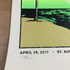 Umphrey's McGee - 2017 T. Shaw Poster St. Augustine, FL 15 Umphrey's McGee - 2017 T. Shaw Poster St. Augustine, FL