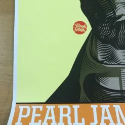 Pearl Jam - 2014 Tristan Eaton Poster Auckland, NZ Big Day Out Gig Posters