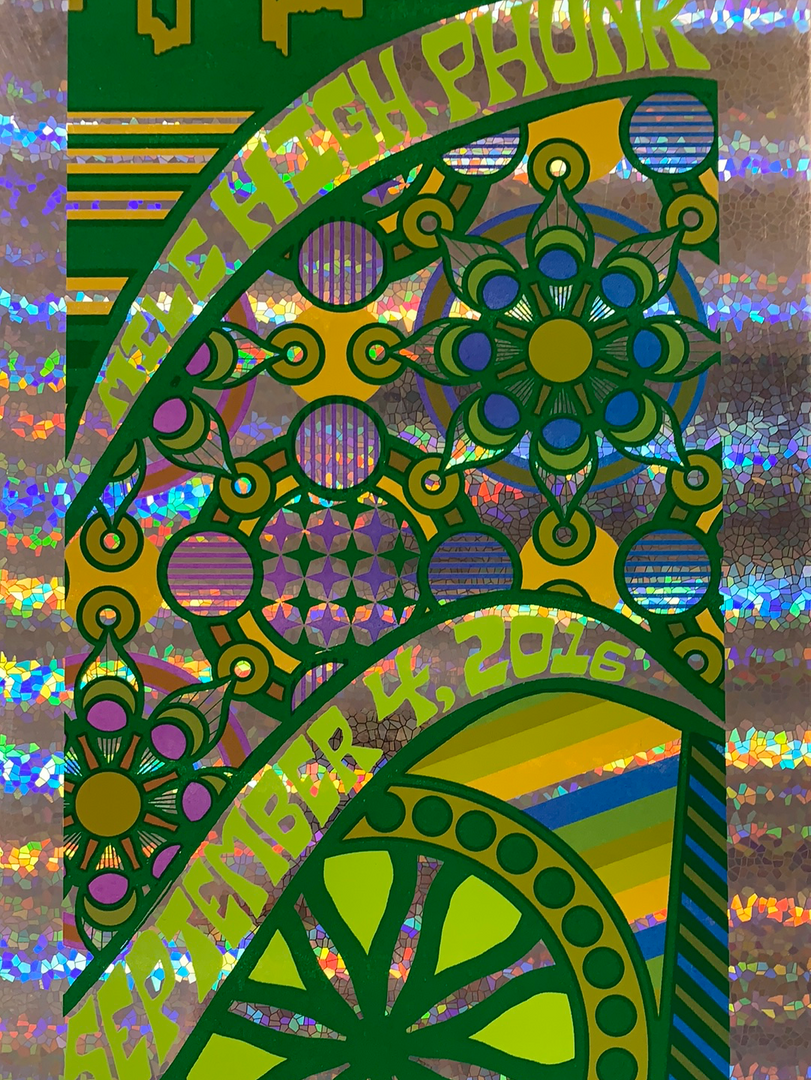 Colorado Phish - 2016 Tripp Poster Dick's Denver, CO 9/4 FOIL 3 Colorado Phish - 2016 Tripp Poster Dick's Denver, CO 9/4 FOIL