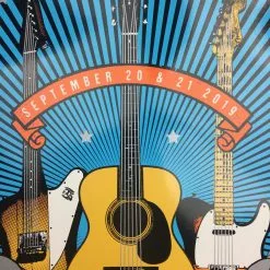 Crossroads Guitar Festival - 2019 Scrojo Poster Dallas, TX American Airlines Cen Gig Posters