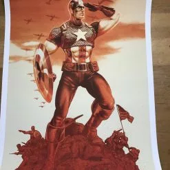 Movie/TV Posters Captain America - 2016 John Keaveney Poster NYCC 12 Movie/TV Posters Captain America - 2016 John Keaveney Poster NYCC