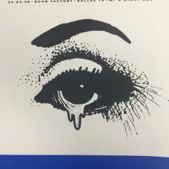 Gig Posters Jack White - 2018 The Silent Giants Poster Dallas, TX Bomb Factory