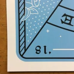 Jack White - 2018 Matthew Jacobson Poster Las Vegas, NV 6 Of Diamonds The Chelsea Night 2