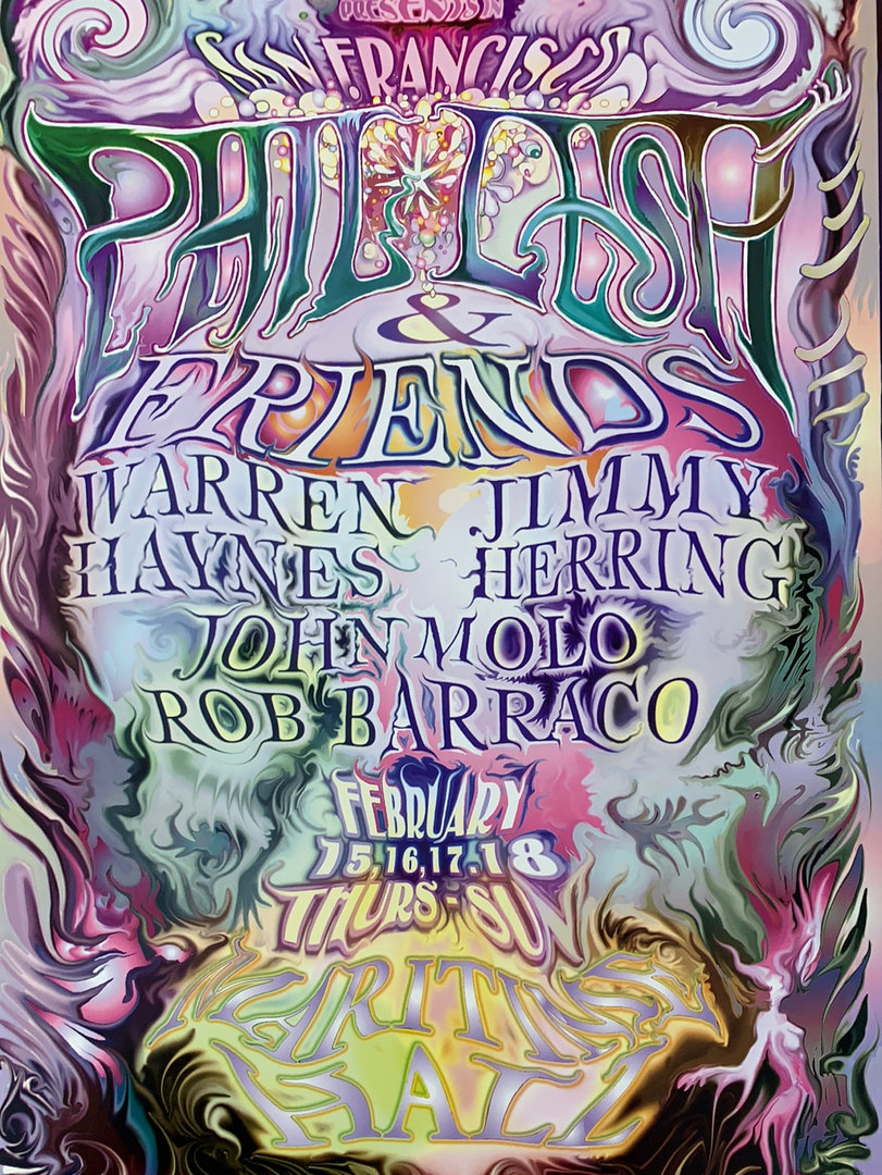 Jim Phillips MHP 115 Phil Lesh And Friends - 2001 Poster Maritime Hall San Fran 1st Gig Posters 3 Jim Phillips MHP 115 Phil Lesh And Friends - 2001 Poster Maritime Hall San Fran 1st Gig Posters