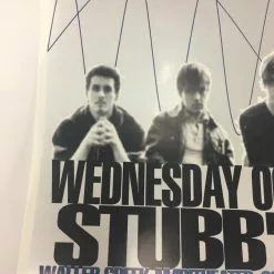 Jared Conner Gig Posters Travis Remy Zero - 2001 Jared Connor Poster Austin, TX Stubb's BBQ