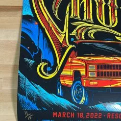 Eric Church - 2022 Maxx242 Poster Green Bay, WI Mirror FOIL 3/18
