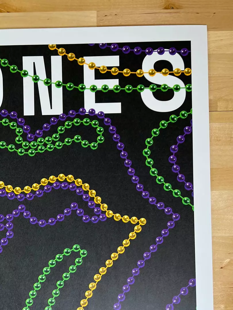 Sold Out Posters Gig Posters Rolling Stones - 2019 Poster No Filter Tour New Orleans, LA 6 Sold Out Posters Gig Posters Rolling Stones - 2019 Poster No Filter Tour New Orleans, LA