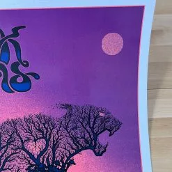 Black Pumas - 2021 EMEK Poster Portland, OR Roseland Theatre Gig Posters