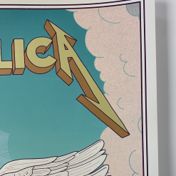Metallica - 2019 Tyler Skaggs Poster Prague, Praha Gig Posters