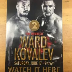 Sold Out Posters Boxing - 2017 Ward Vs Kovalev 2 Poster 7 Sold Out Posters Boxing - 2017 Ward Vs Kovalev 2 Poster