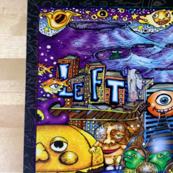 Colorado Leftover Salmon & Friends - 2009 Scramble Campbell Rizzi Poster Denver, CO Ogden Theatre