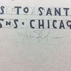 Jeff Tweedy - 2010 Jay Ryan Poster Chicago, IL Hotel S&S