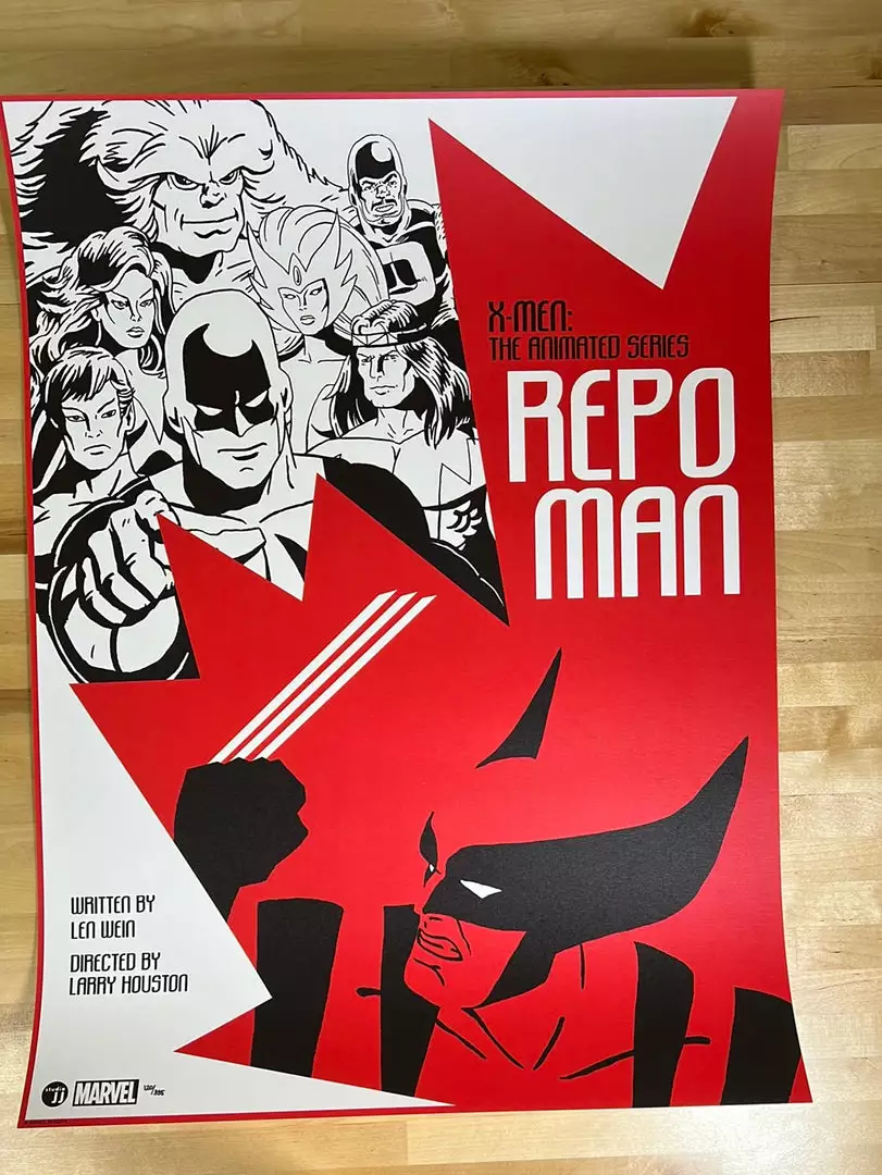 X-Men: The Animated Series: Repo Man - 2021 JJ Lendl Poster Marvel 4 X-Men: The Animated Series: Repo Man - 2021 JJ Lendl Poster Marvel