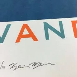 Vandermark 5 - 2004 Kevin Mercer Poster Philadelphia, PA The North Star