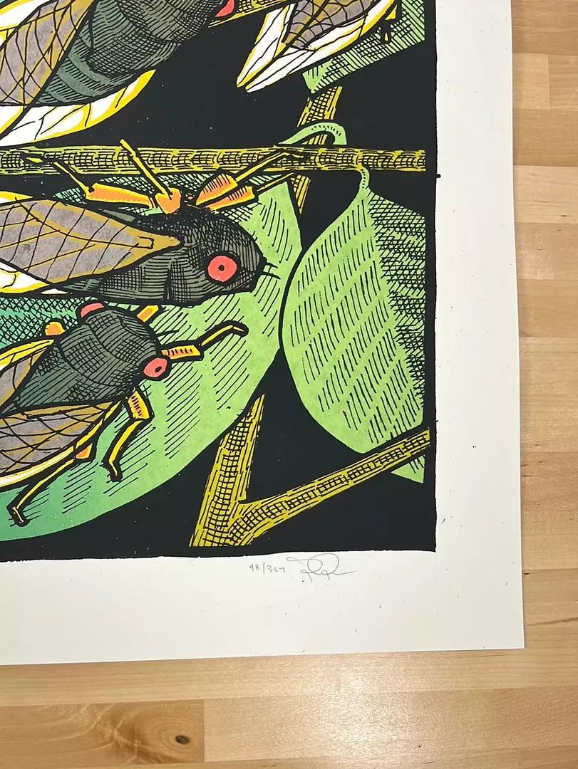 Art Prints Brood X - 2021 Jay Ryan Poster Art Print 2nd Ed 7 Art Prints Brood X - 2021 Jay Ryan Poster Art Print 2nd Ed