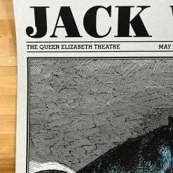 Jack White - 2012 Rob Jones Poster Vancouver, BC