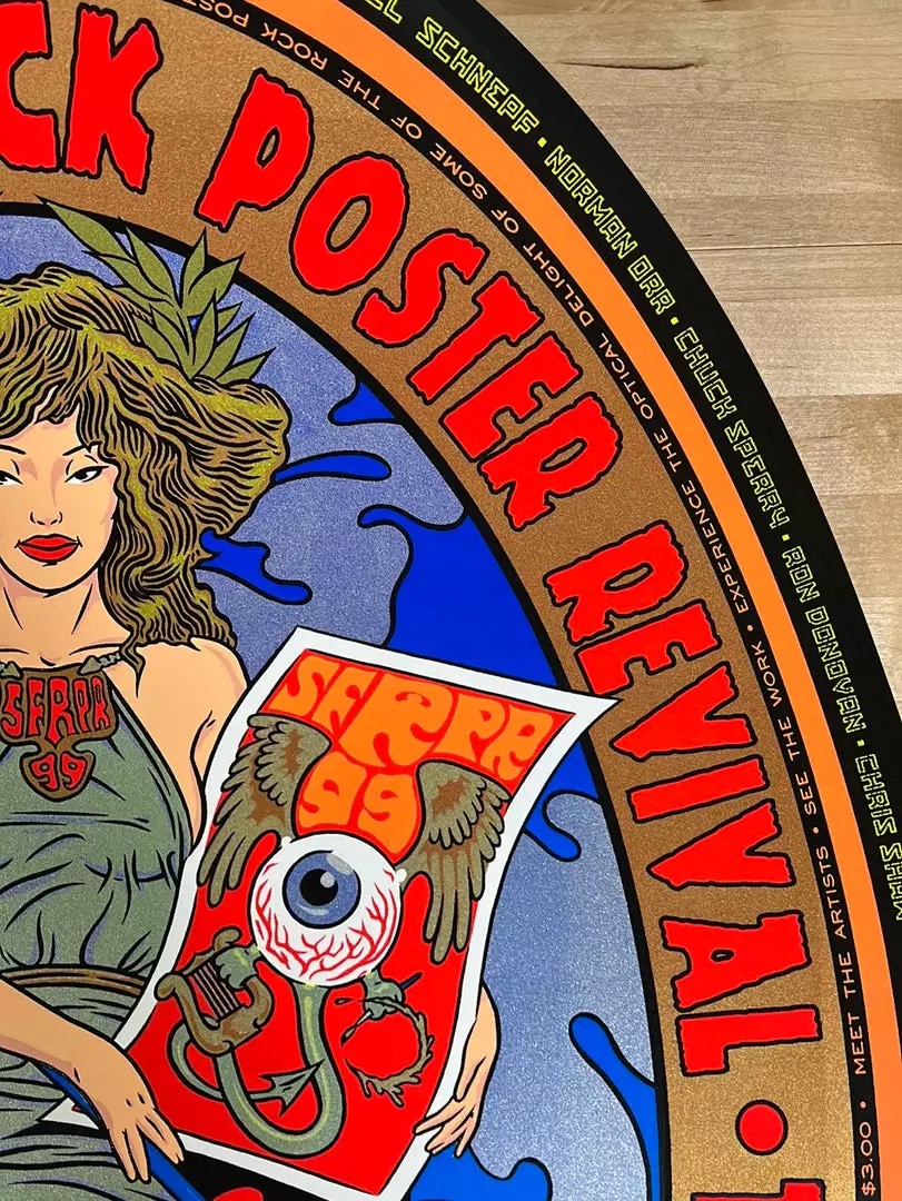 Firehouse Rock Poster Revival - 1999 Poster Vintage San Francisco, CA Gig Posters 6 Firehouse Rock Poster Revival - 1999 Poster Vintage San Francisco, CA Gig Posters