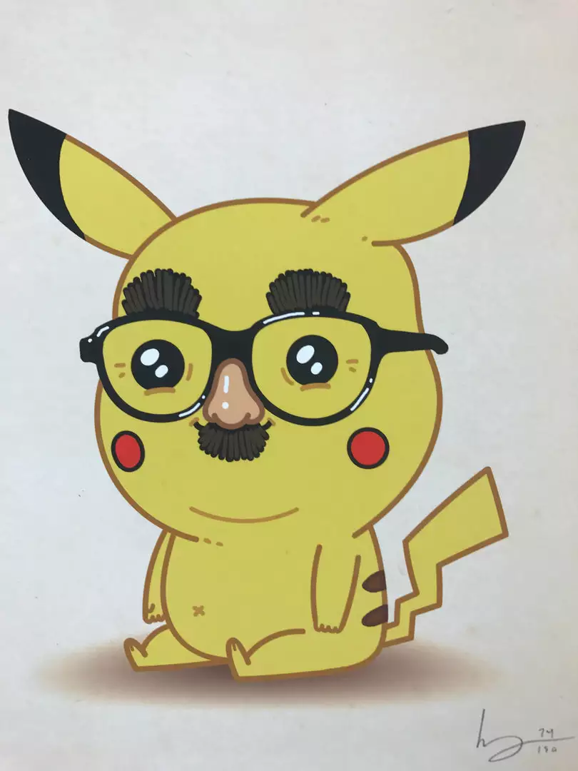 Disguise - 2016 Mike Mitchell Poster Just Like Us Print Art 3 Disguise - 2016 Mike Mitchell Poster Just Like Us Print Art