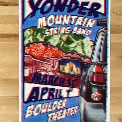 Sold Out Posters Colorado Yonder Mountain String Band - 2005 Poster Boulder, CO Theater